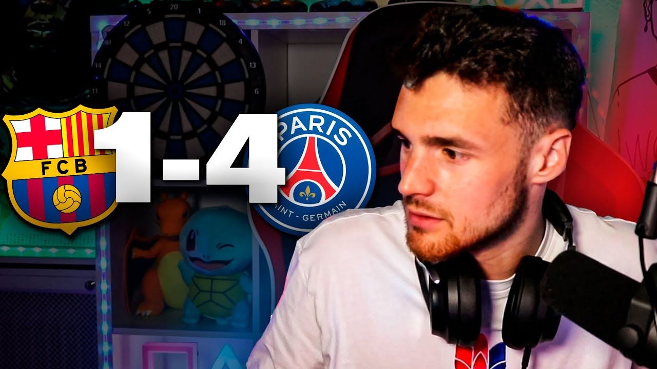 'Tito Kolde', en un vídeo reaccionando al Barça-PSG del año pasado