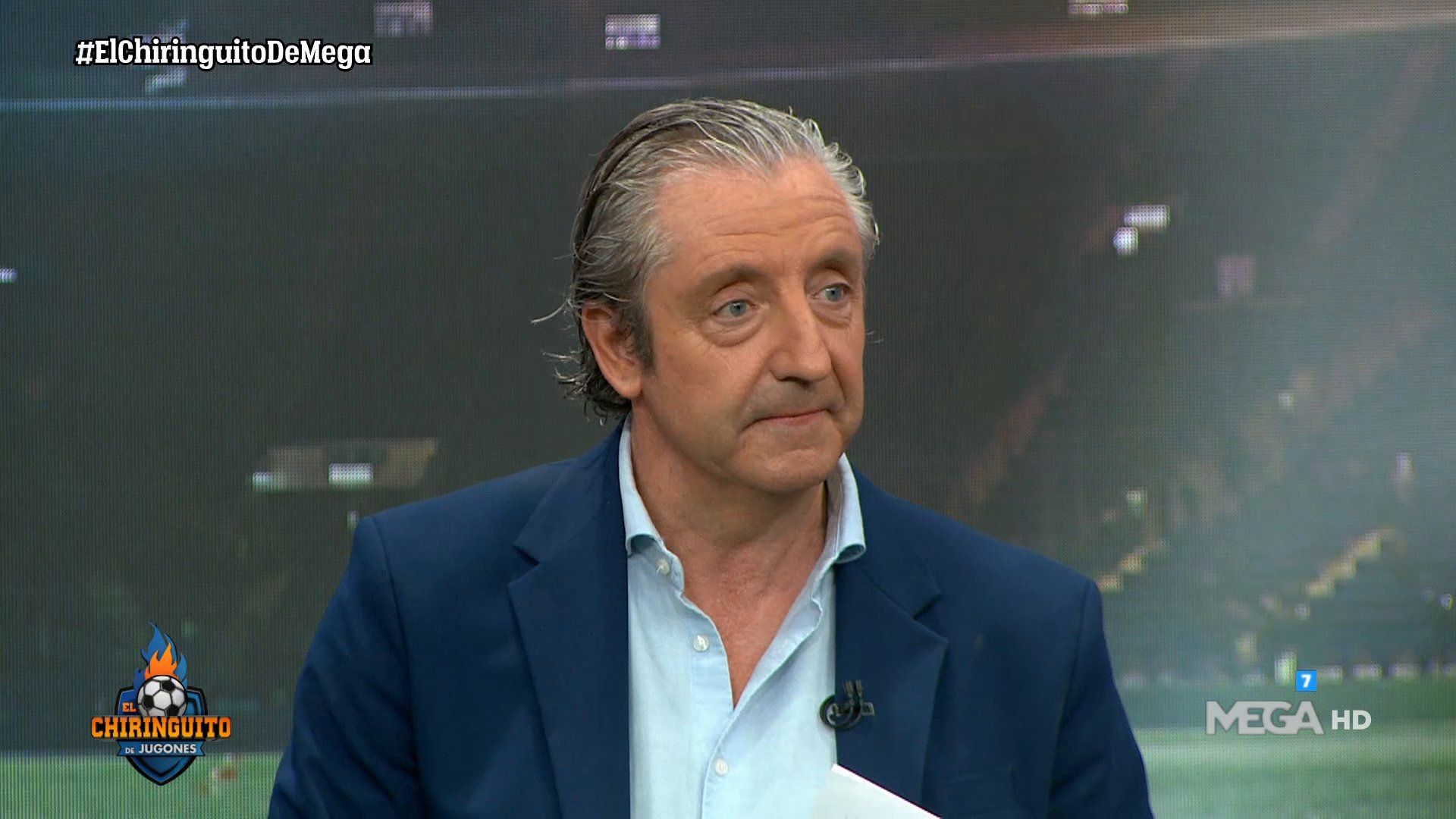 Josep Pedrerol durante el programa de ayer