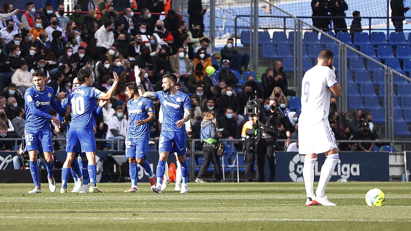 El partido ante el Getafe de la temporada pasada