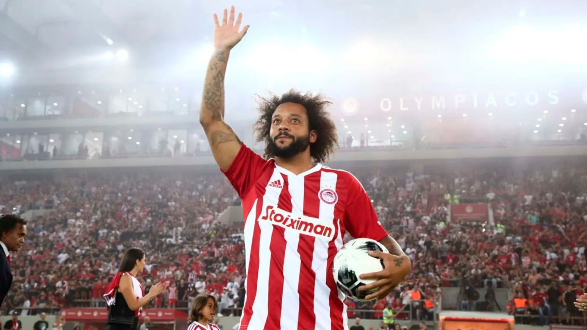 Marcelo estuvo ayer presente en el Santiago Bernabéu