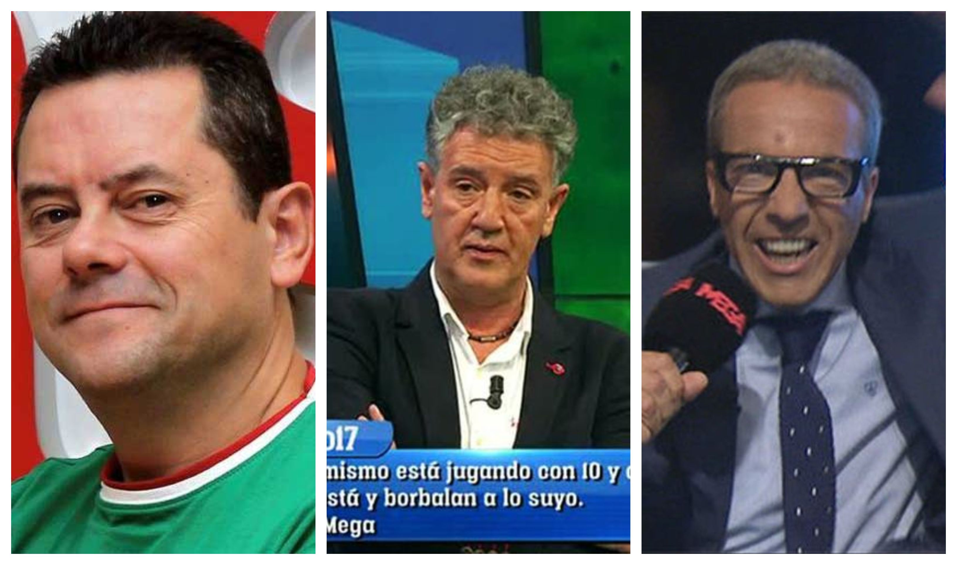 Tomás Roncero, Rafa Guerrero y Cristóbal Soria