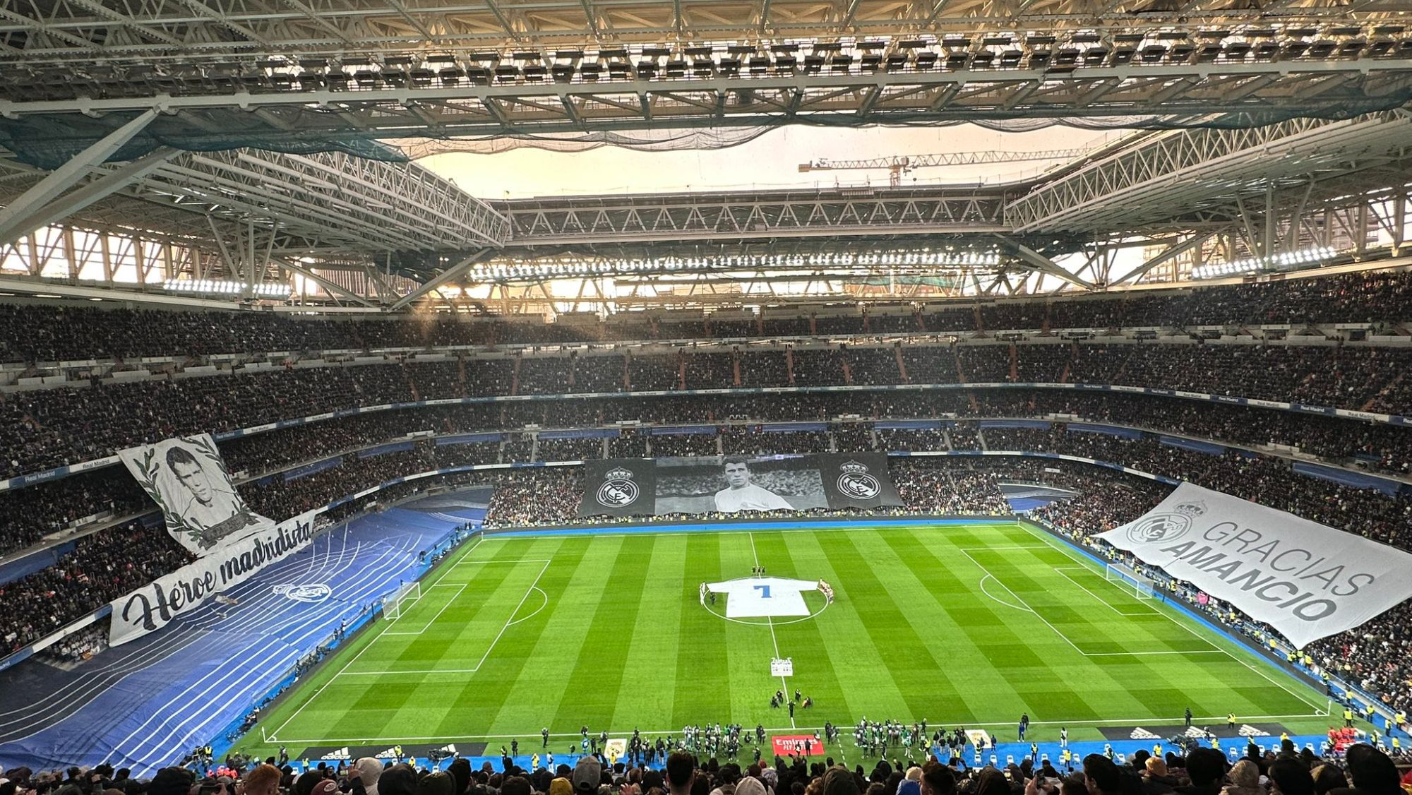 El vídeo es mágico: lo que ocurre cada día en el Bernabéu con la evolución de las obras 