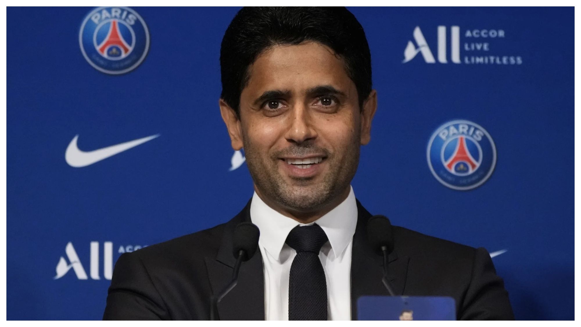 Nasser Al Khelaïfi, presidente del París Saint Germain