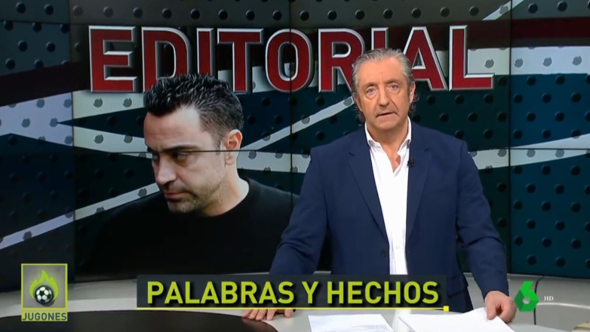 Pedrerol no traga a Xavi: le retrata como nunca en su editorial