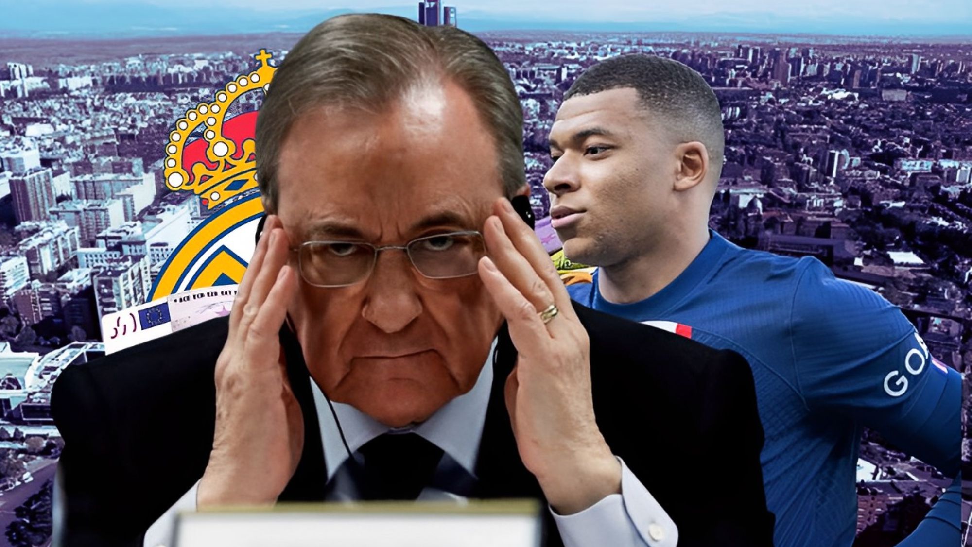 Florentino y Mbappé