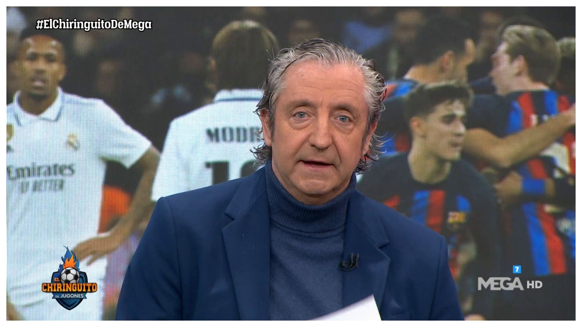 Josep Pedrerol en El Chiringuito