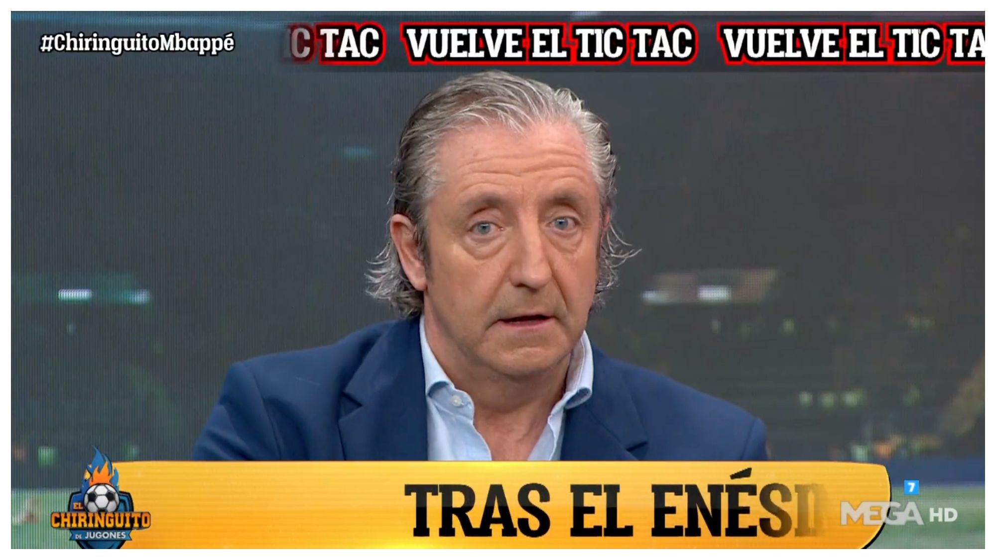 Josep Pedrerol en El Chiringuito