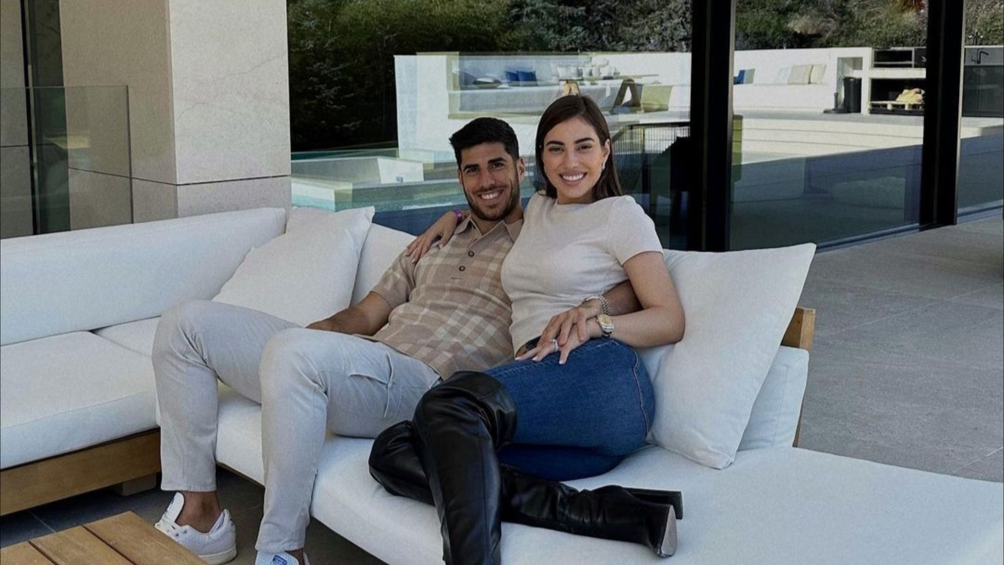 La indirecta de la novia de Asensio al Real Madrid: "Tu esfuerzo siempre..."