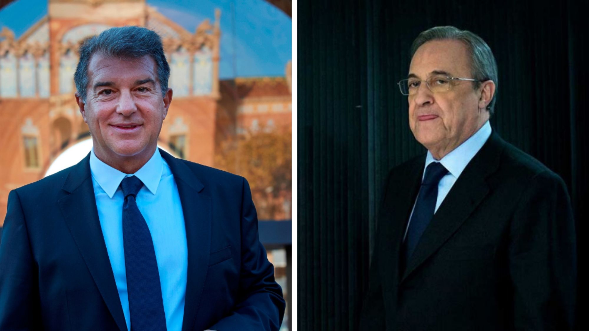 Guerra abierta entre Laporta y Florentino