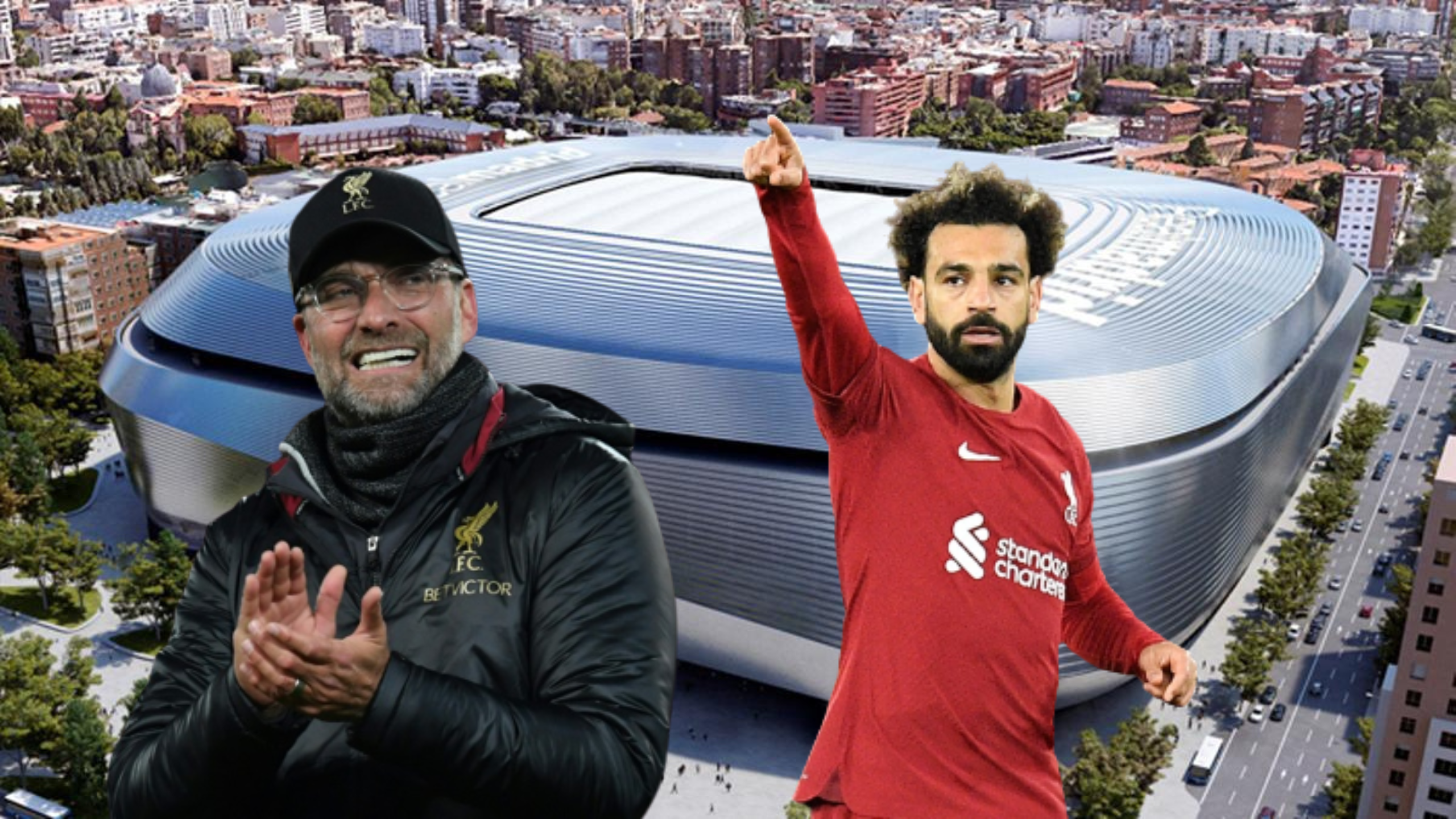 Klopp y Salah tienen muy maalos números frente al Real Madrid