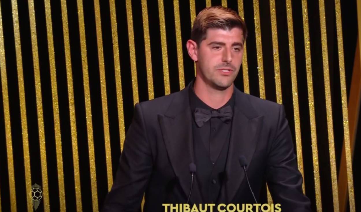 Thibaut Courtois recibió el premio Lev Yashin