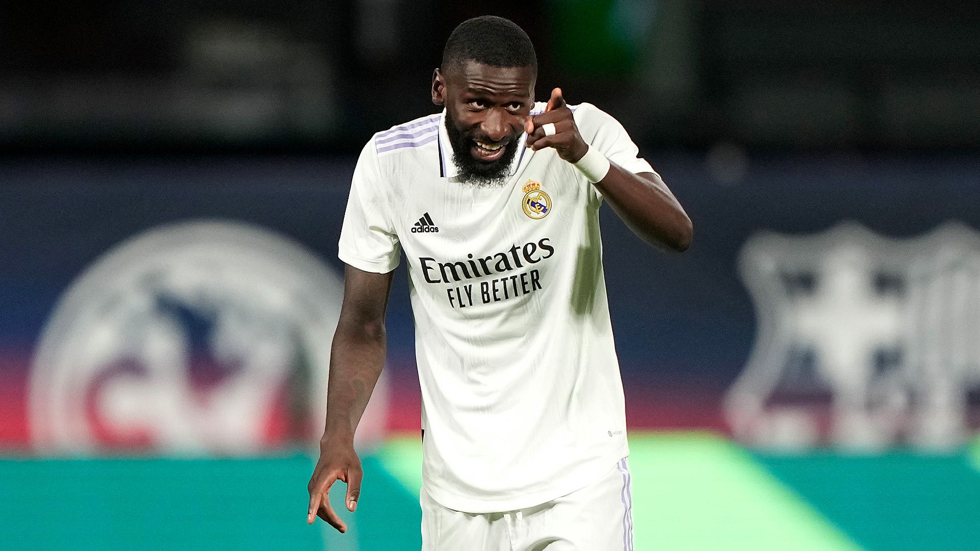 Toni Rüdiger, en un partido con el Real Madrid