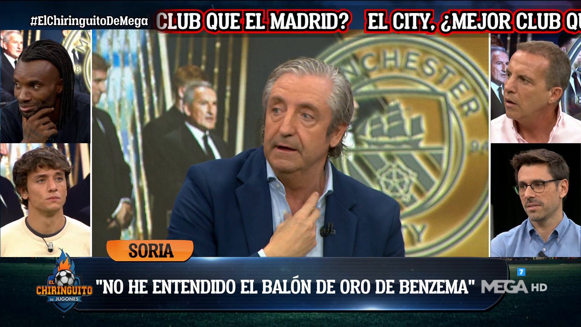 Josep Pedrerol en 'El Chiringuito'