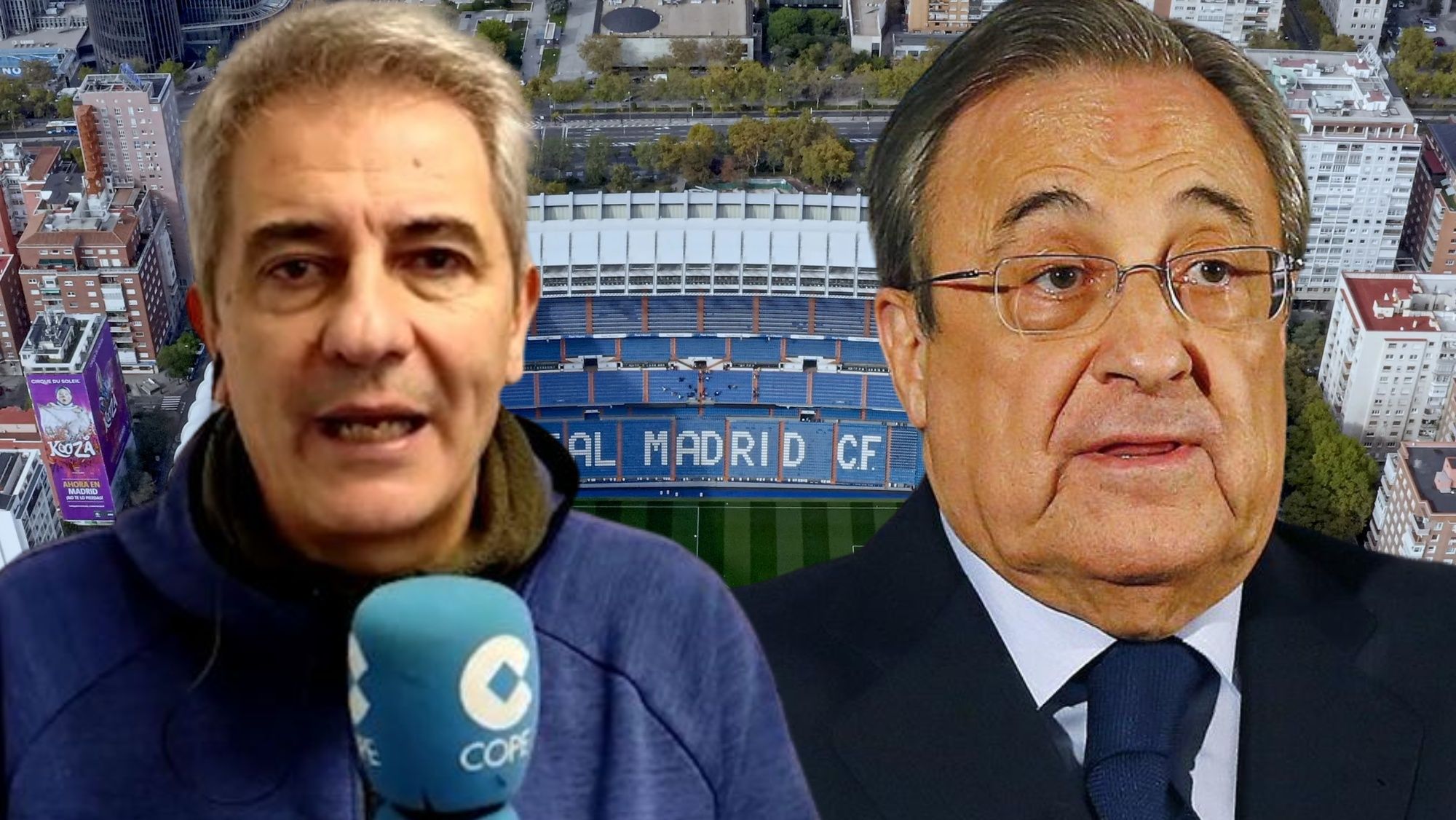 Manolo Lama y Florentino Pérez han cruzado polémicas declaraciones 