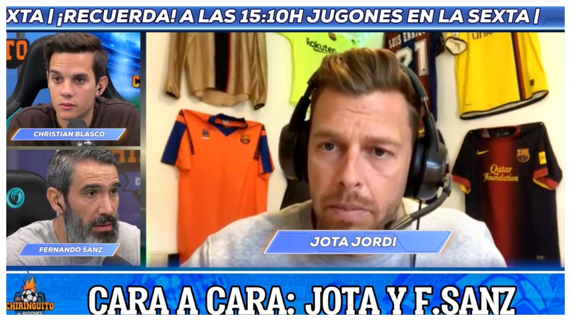 Jota Jordi en El Chiringuito