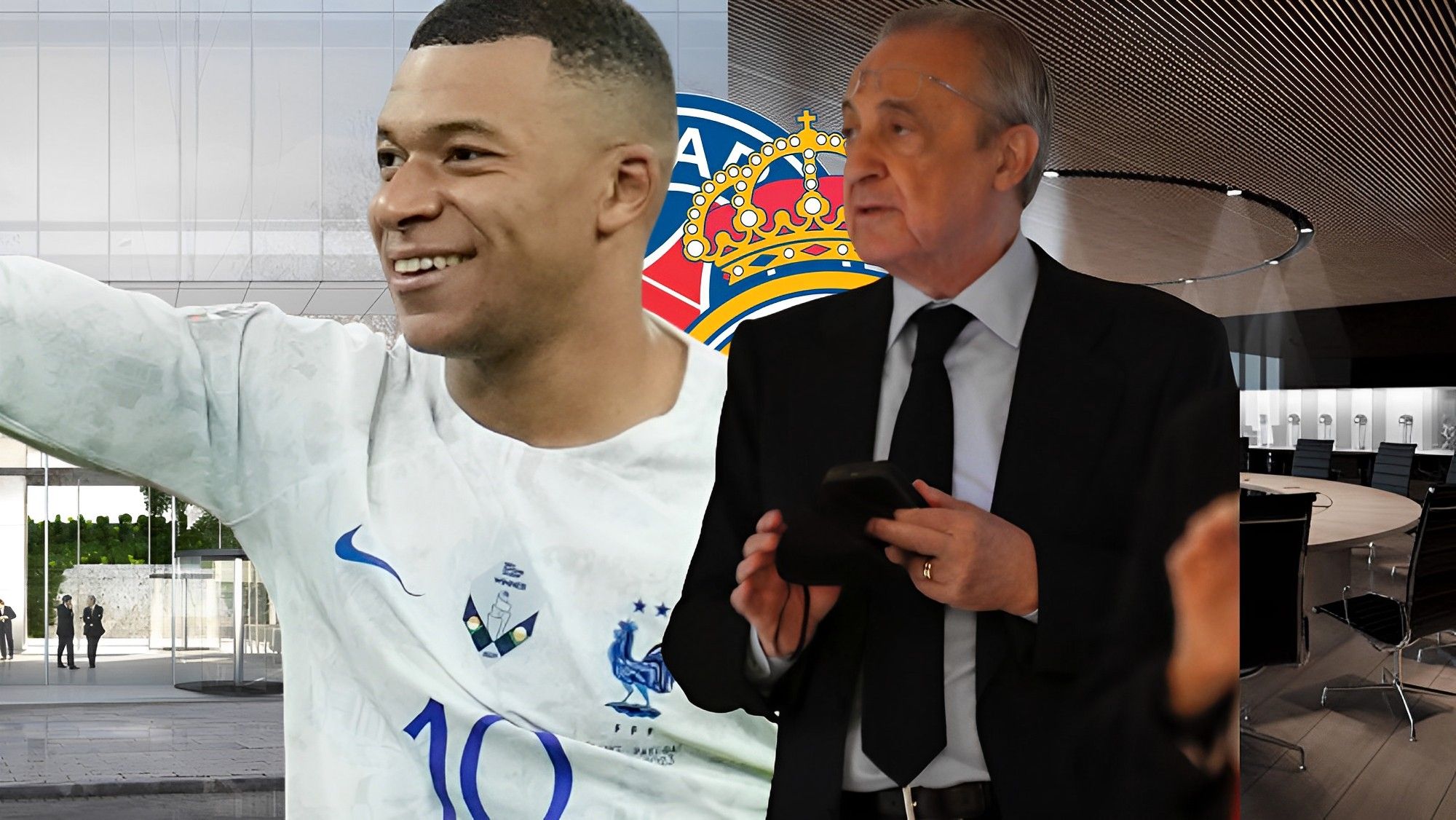 Mbappé y Florentino