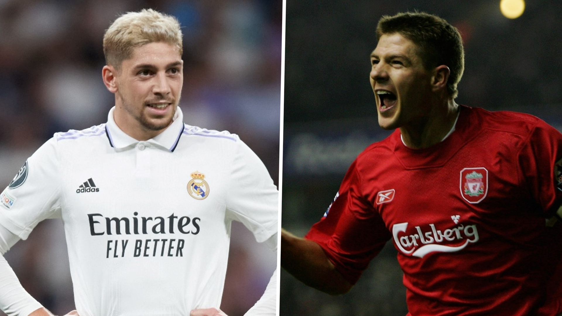 Fede Valverde ha sido comparado con Steven Gerrard