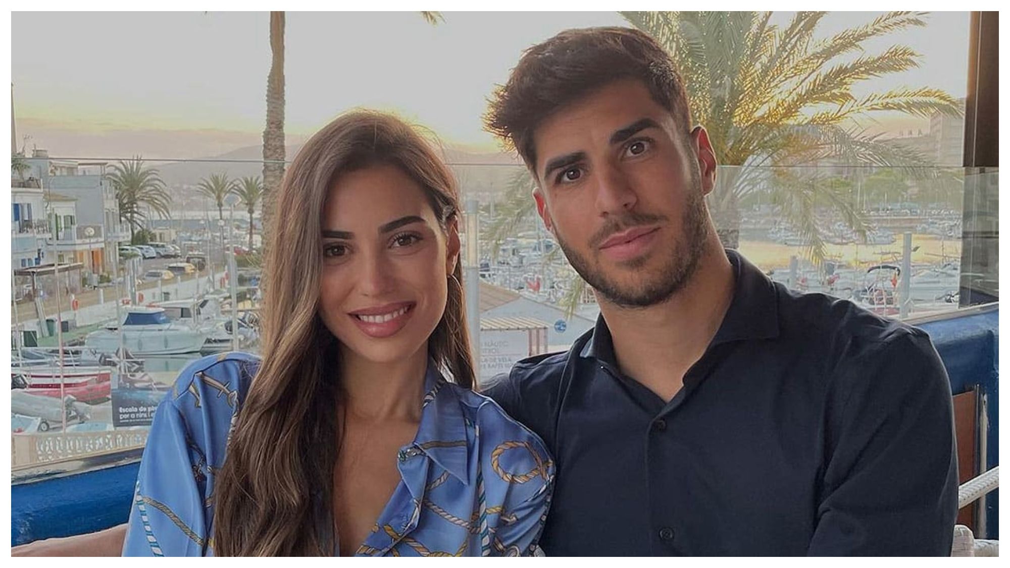 Sandra Garal y Marco Asensio