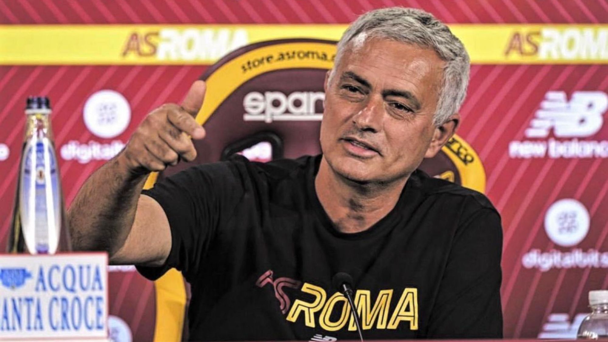 Mourinho retrata a un periodista como en los viejos tiempos: “Vas de violento, luego te c…”