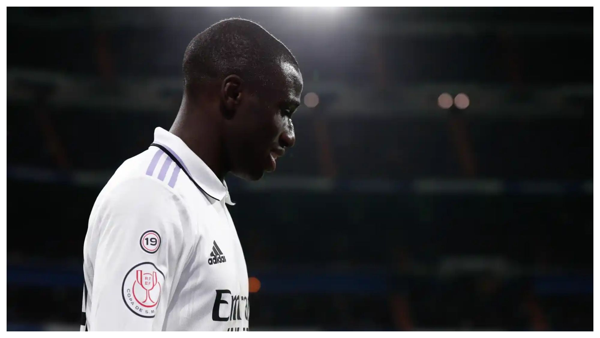 Ferland Mendy con el Real Madrid