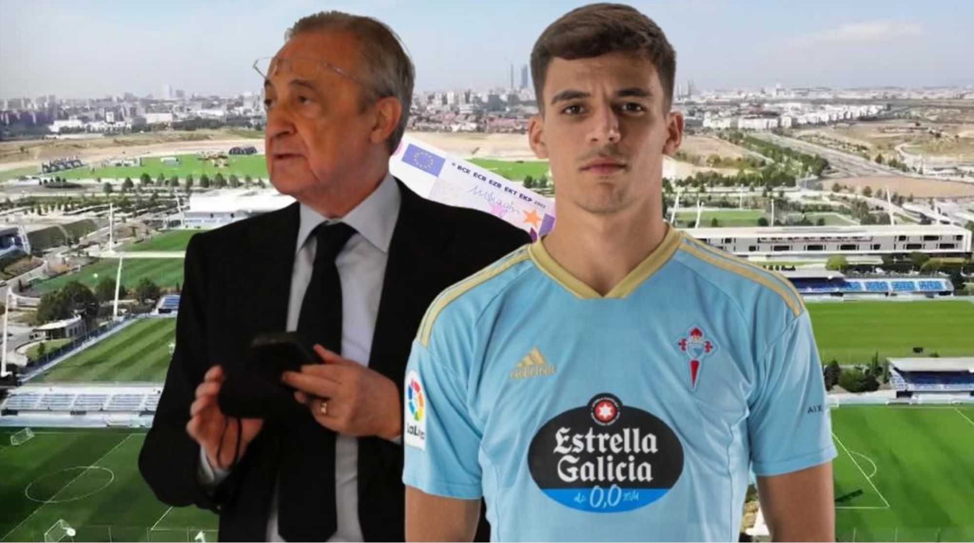 Florentino pagaría la cláusula de Veiga con la venta de este futbolista