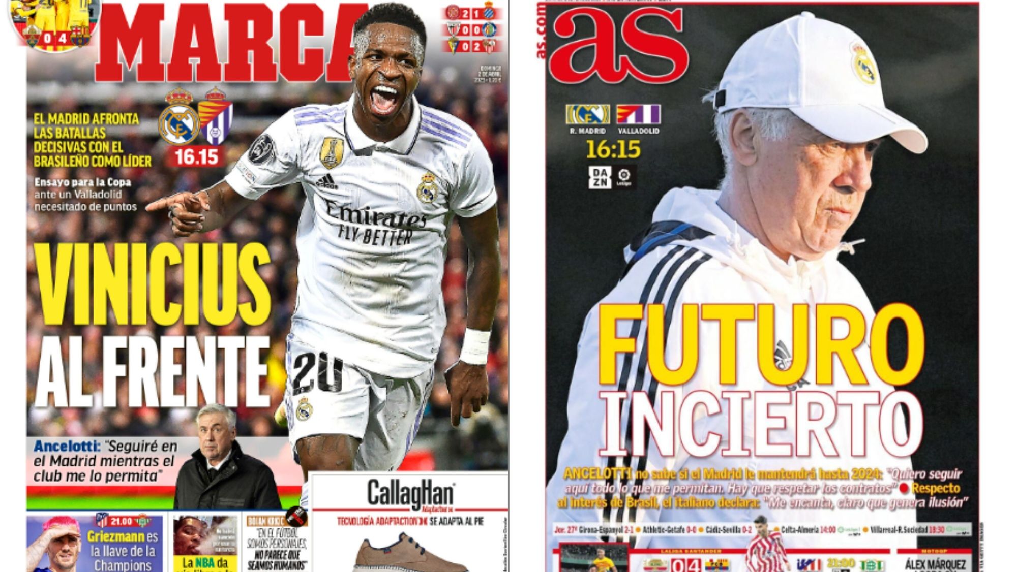 Portadas de hoy de la prensa deportiva