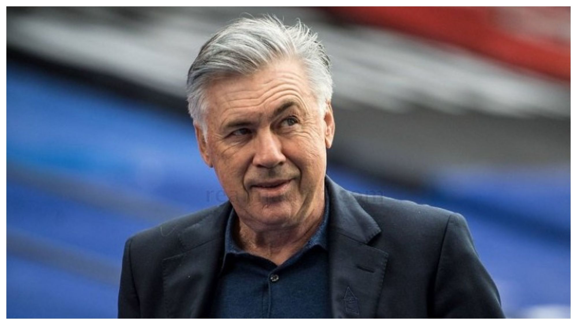 Carlo Ancelotti en un partido