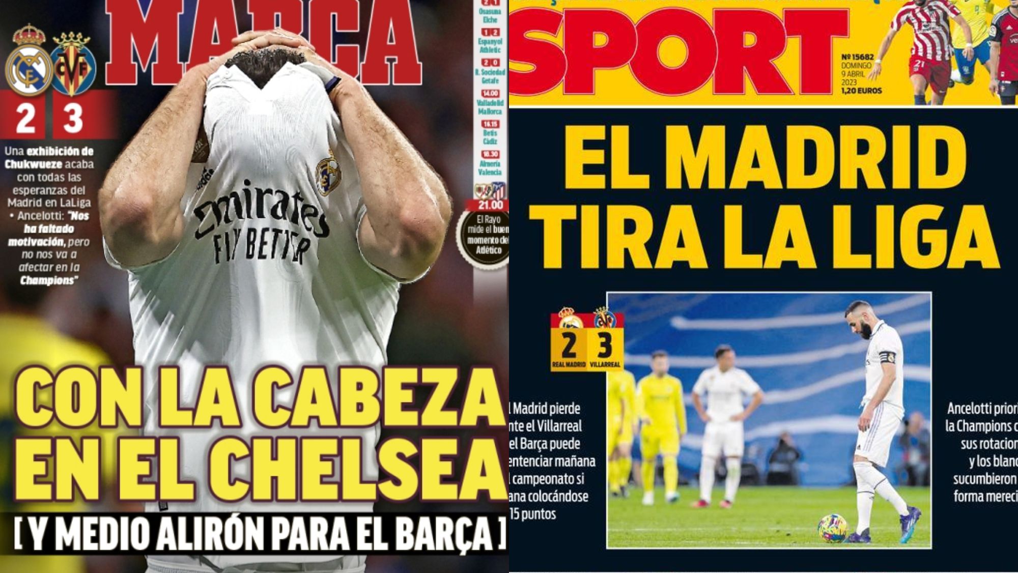 Portadas de hoy de la prensa deportiva, 9 de abril