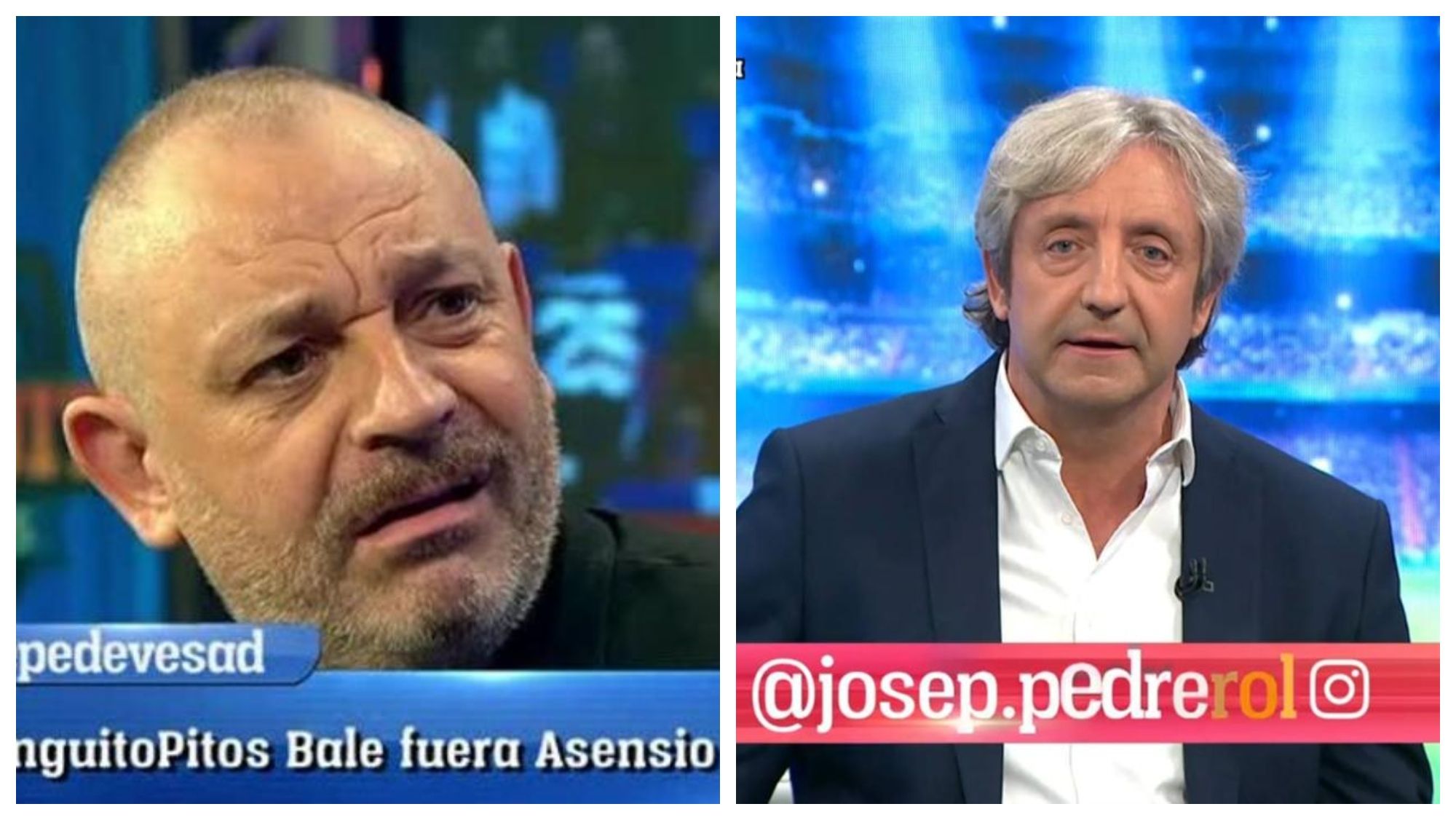 Frederic Hermel y Josep Pedrerol