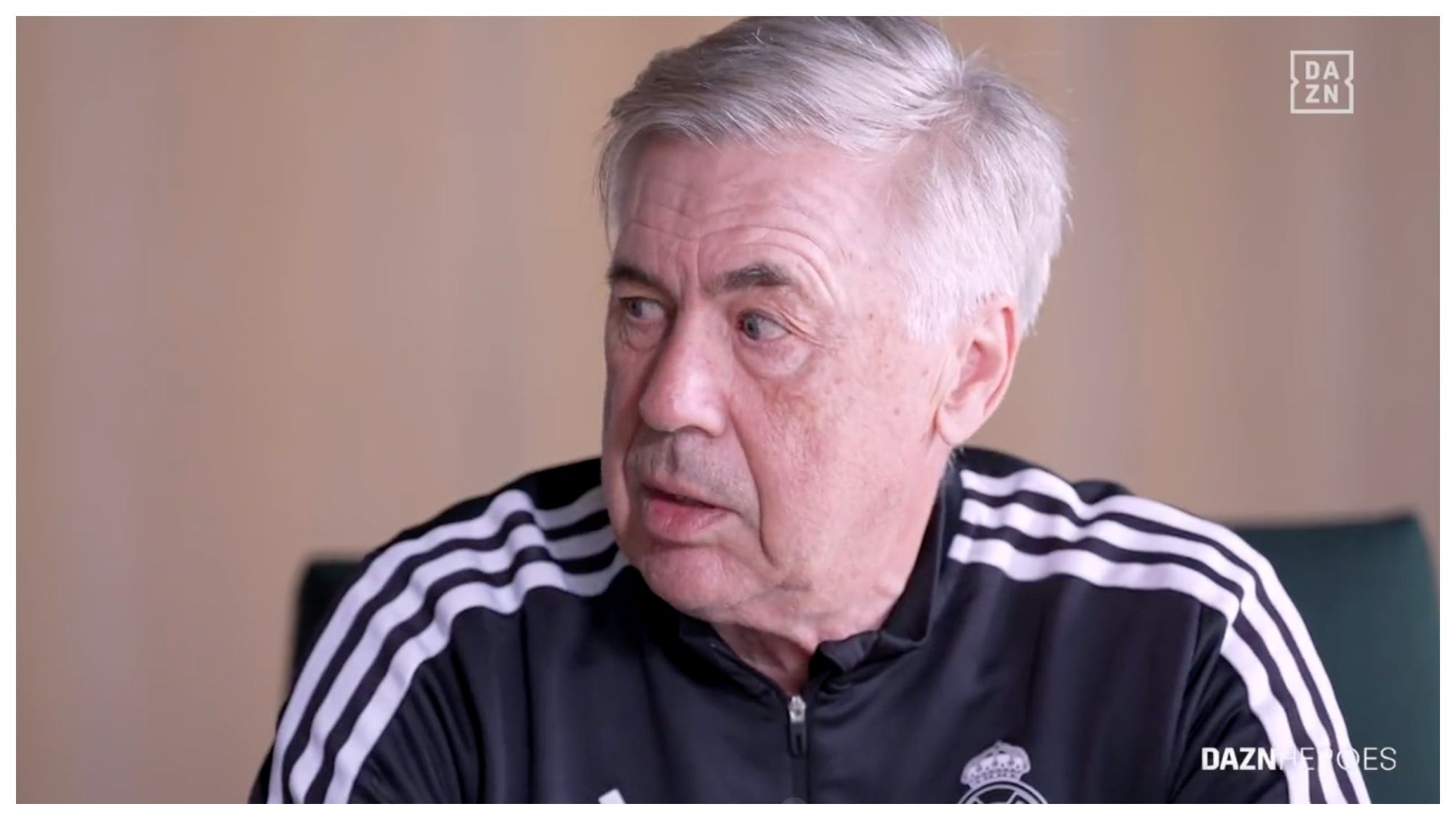 Carlo Ancelotti, entrenador del Real Madrid