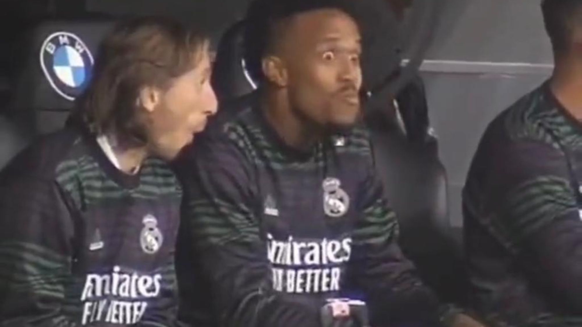 Modric y Militao se quedaron con esta cara: acaba de llegar y es un líder