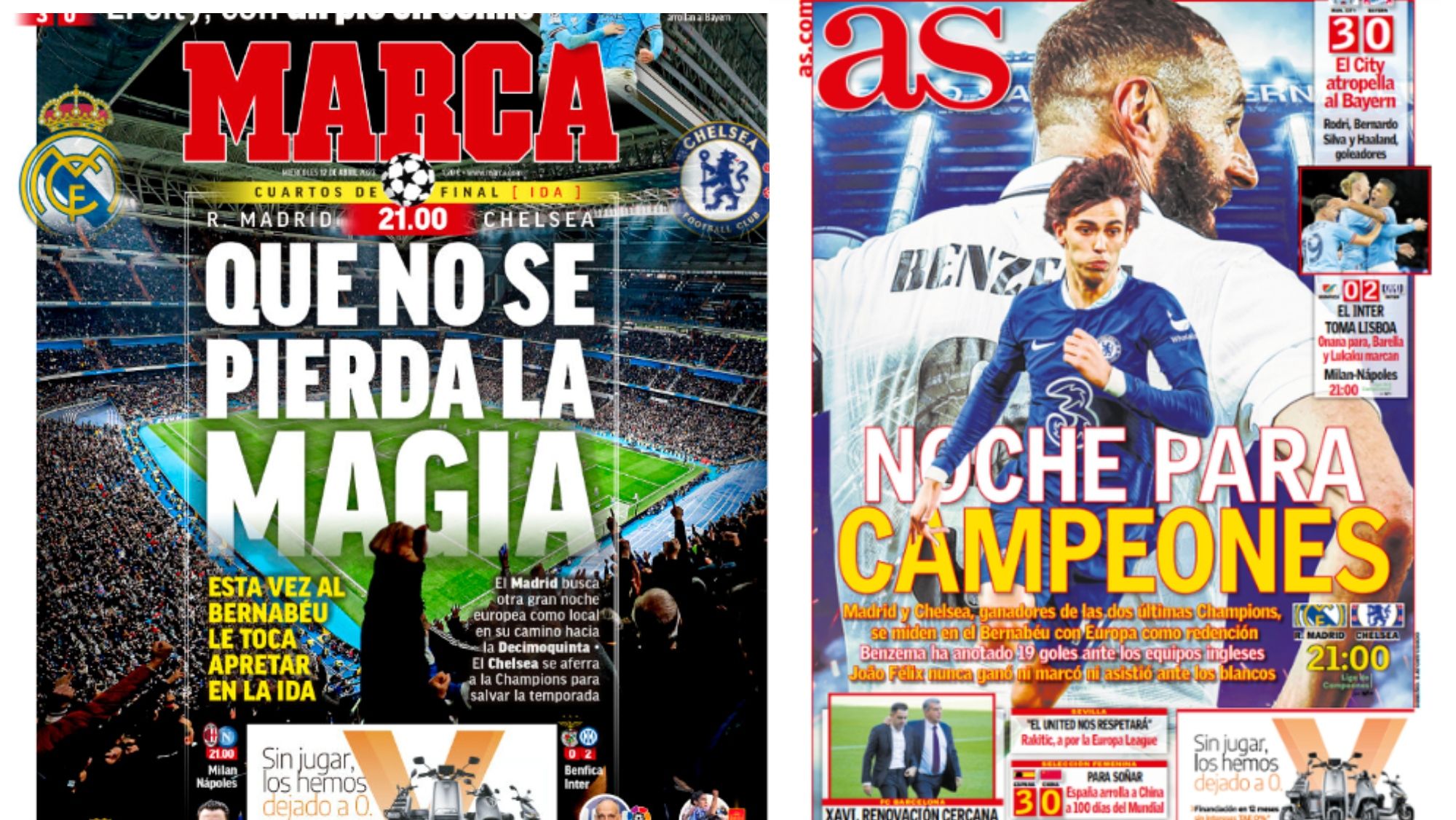 Portadas de hoy de la prensa deportiva