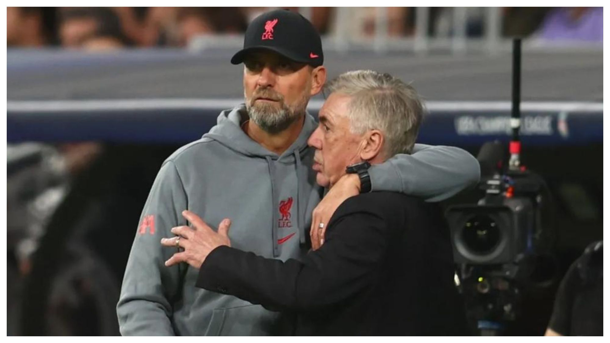 Jürgen Klopp y Carlo Ancelotti