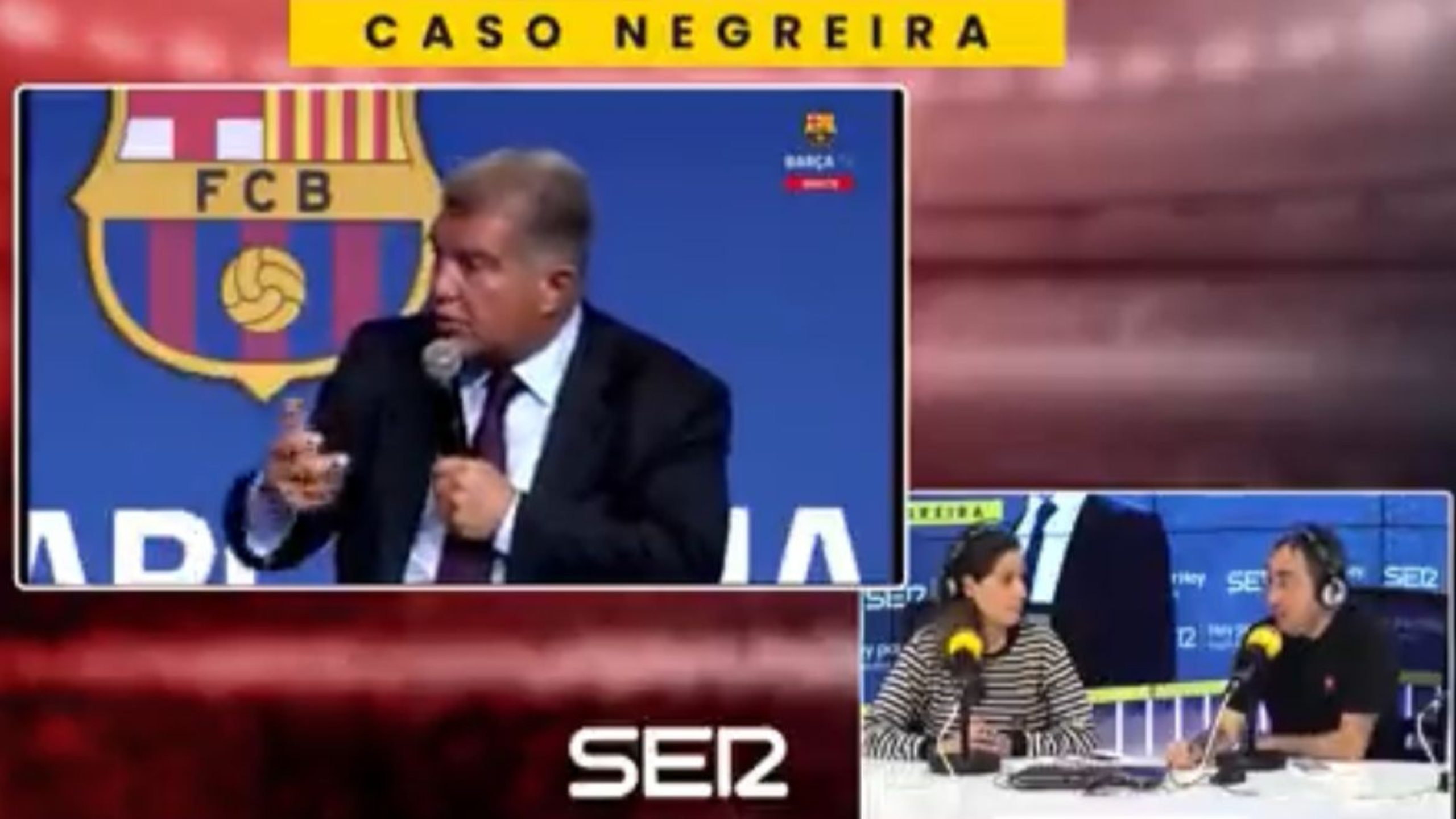 Iturralde defendía al Real Madrid ante el bochornoso discurso de Laporta 