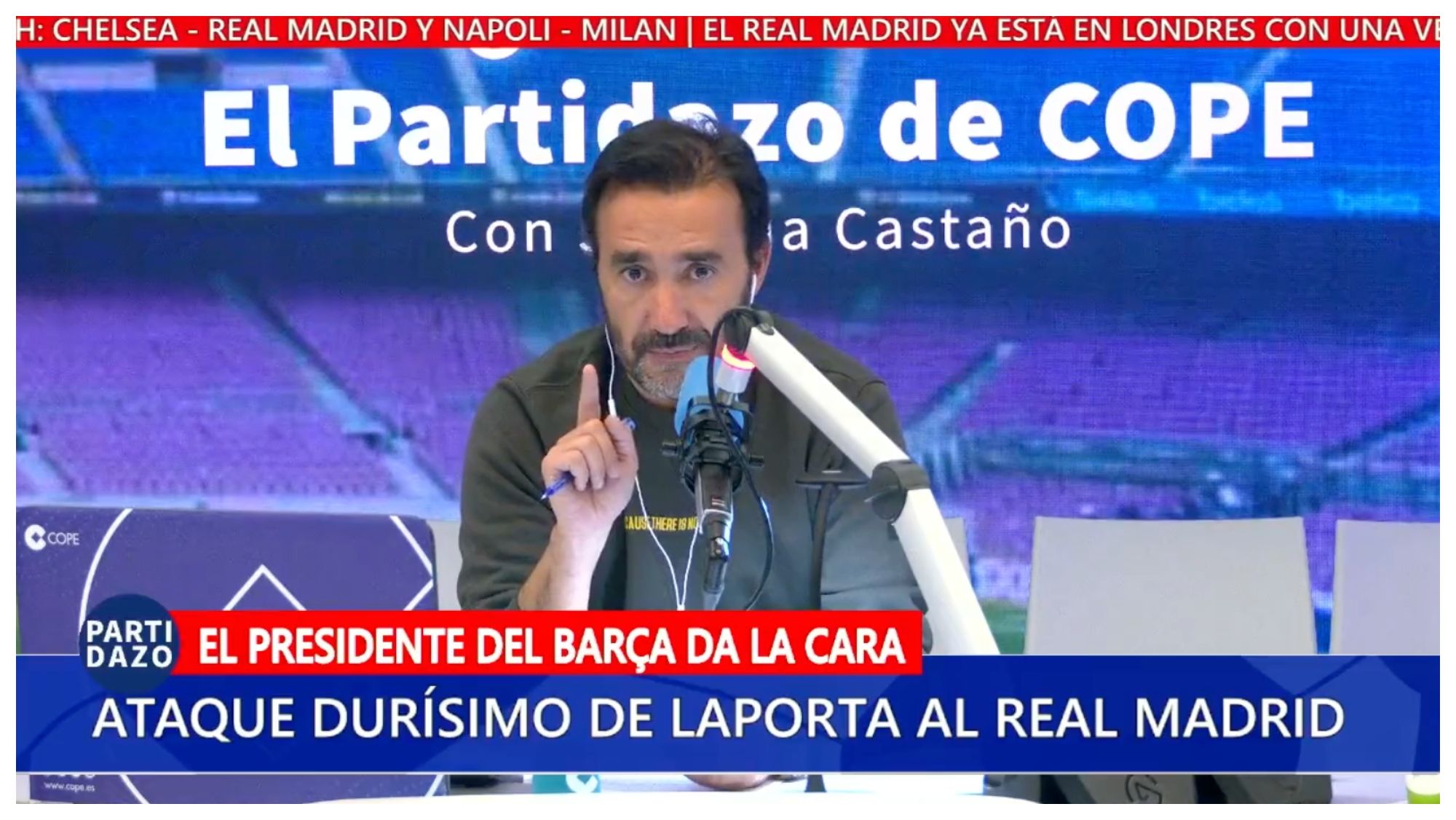 Juanma Castaño sobre el discurso de Laporta