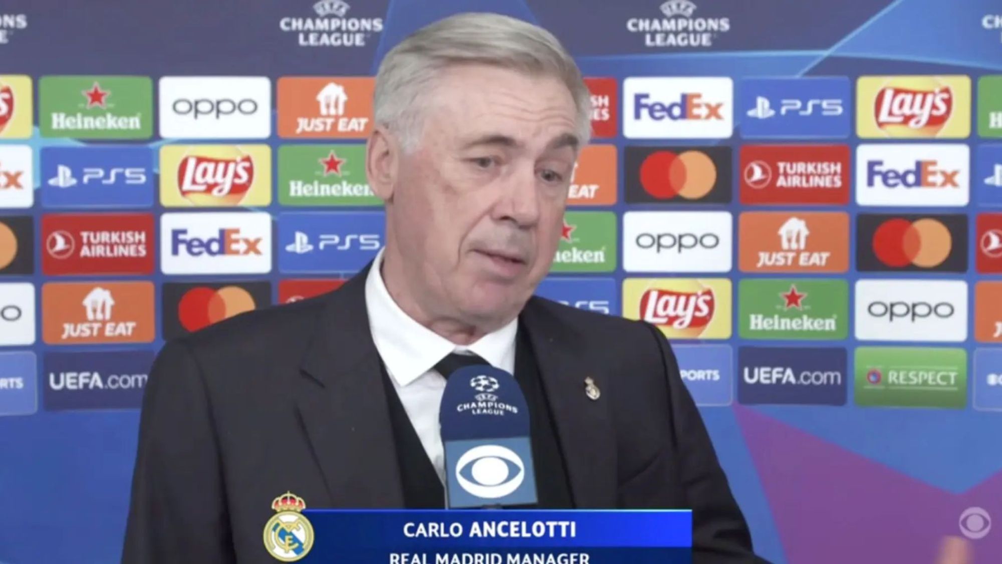 Ancelotti vio El Chiringuito y soltó un zasca inolvidable: “He oído…”