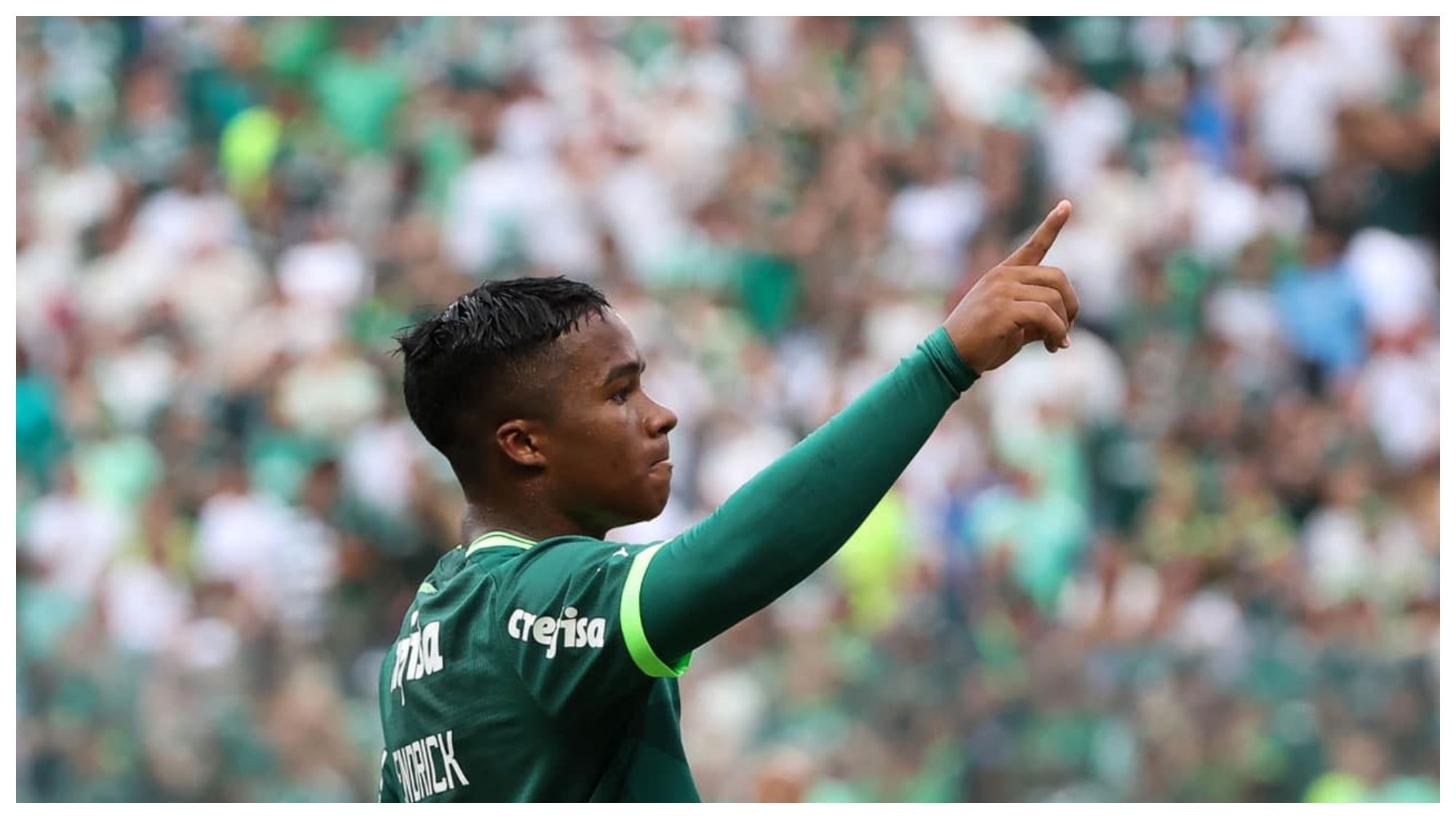 Endrick con Palmeiras