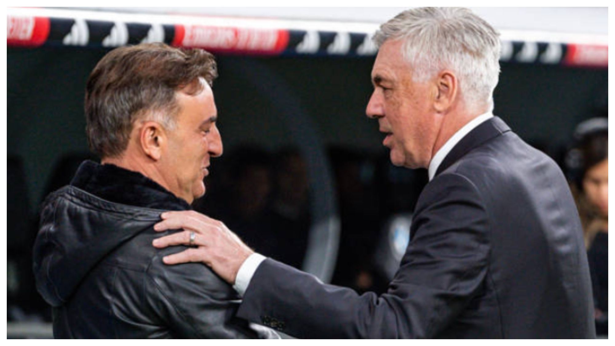 Carvalhal y Carlo Ancelotti