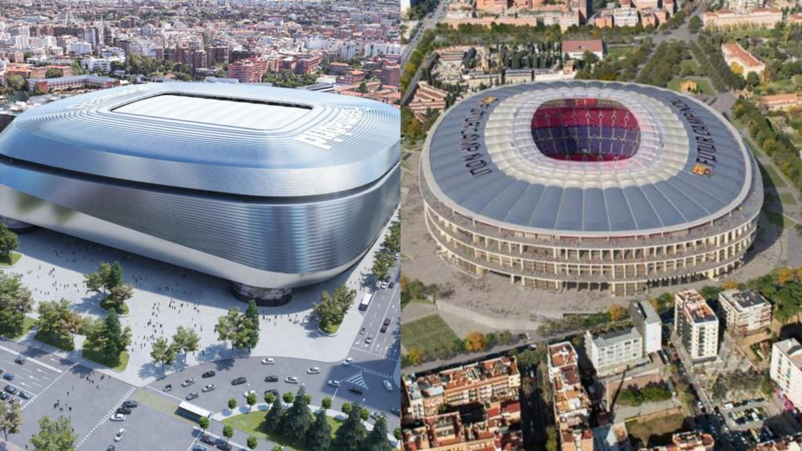 El Nuevo Bernabéu no tiene nada que envidiarle al futuro Espai Barça 