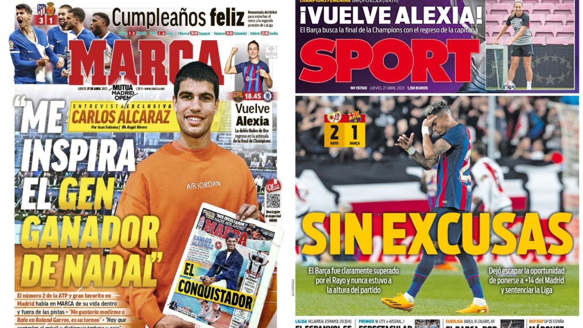 Portadas 27 de abril