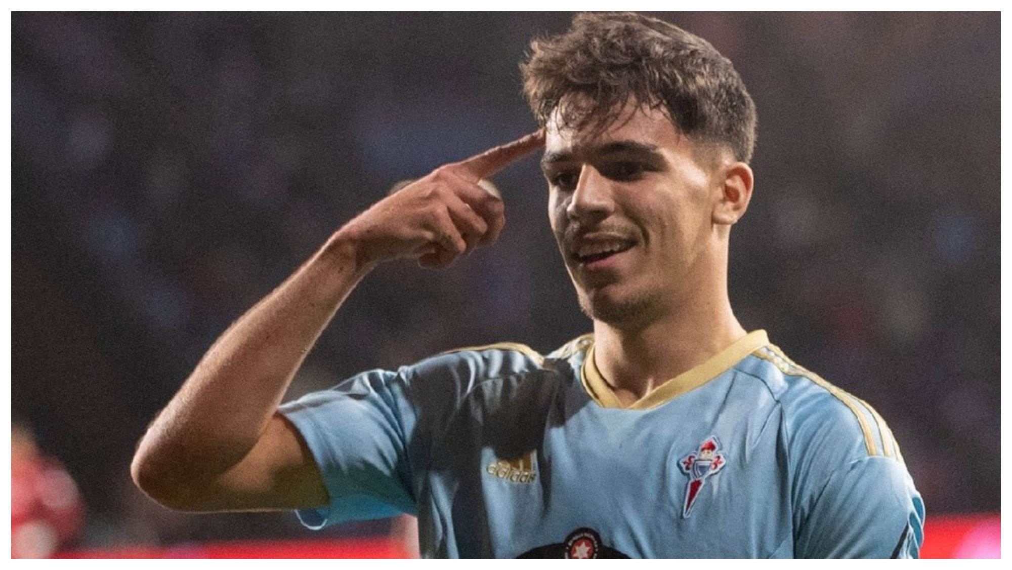 Gabri Veiga, jugador del Celta de vigo