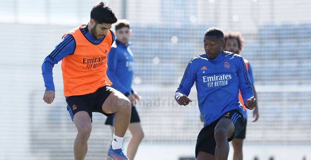 Alaba entrenamiento