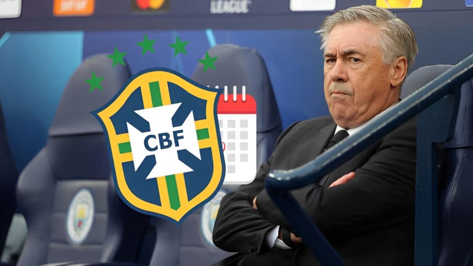 Brasil manda un ultimátum a Ancelotti, que tendrá que decidir la próxima semana