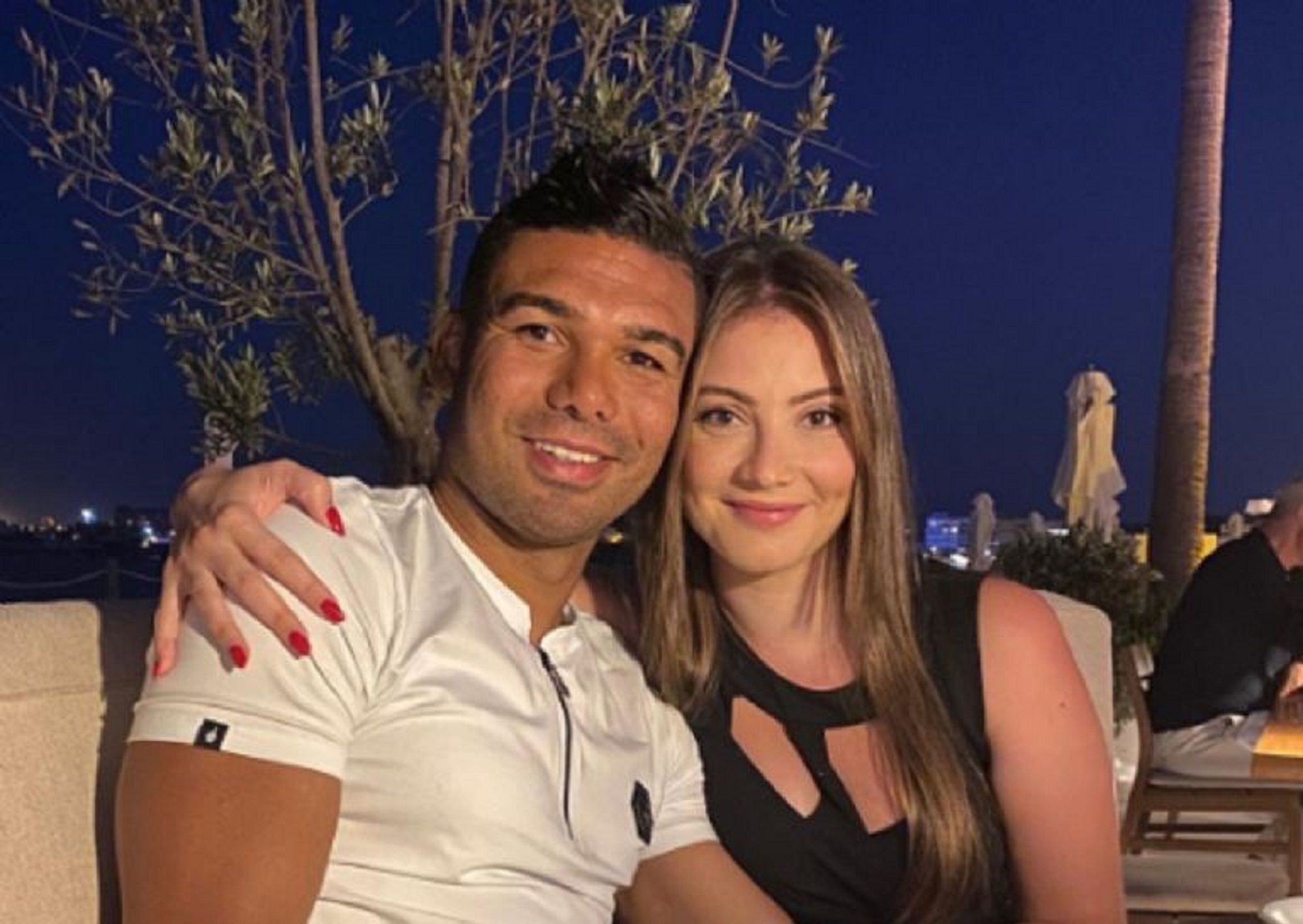 Casemiro y Anna Mariana