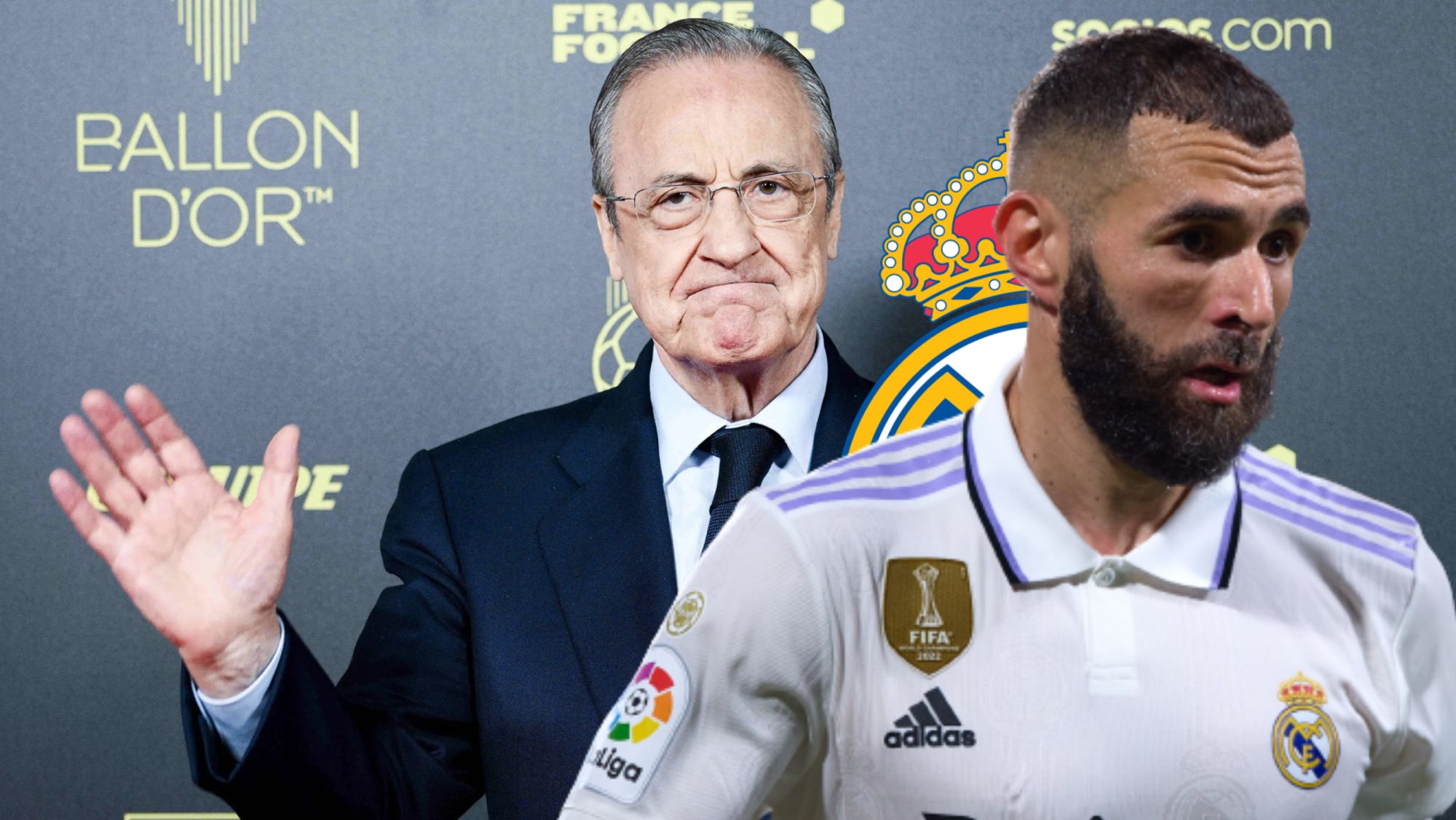 Florentino tiene un tapado para la delantera tras la salida de Benzema