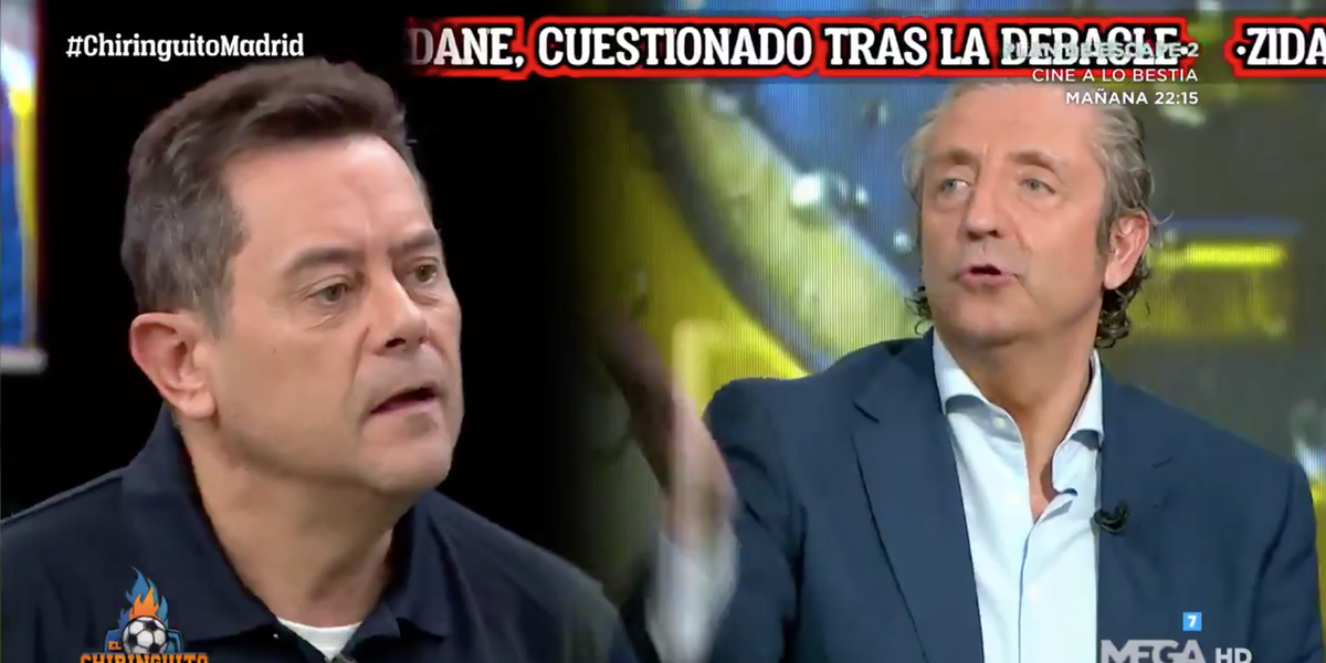 Pedrerol y Roncero se las tuvieron ayer en el programa de "El Chiringuito" 