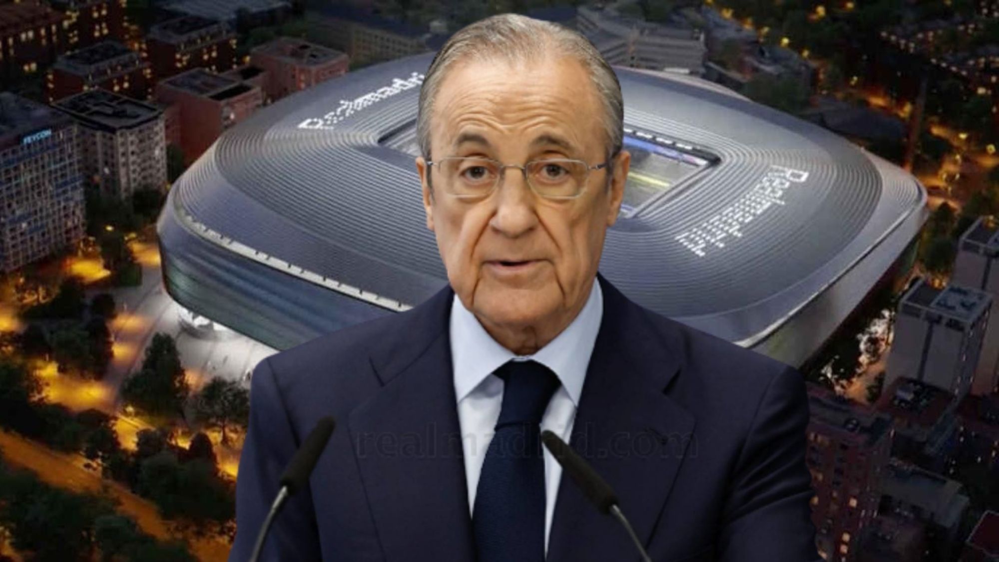 Florentino no da el visto bueno: pide un cambio urgente en la obra del Bernabéu