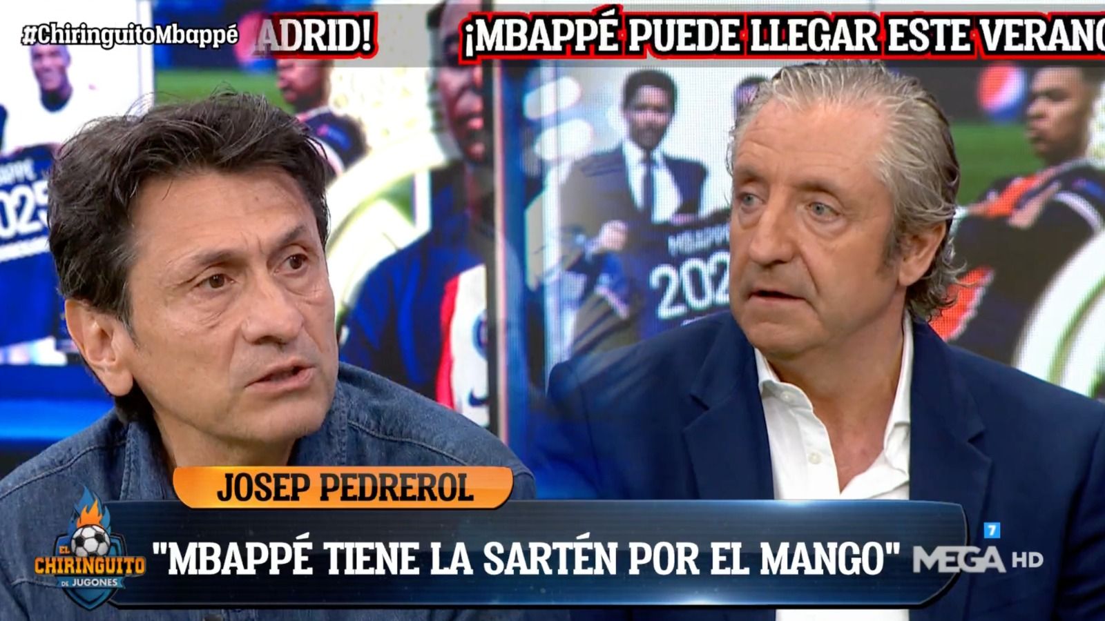 Pedrerol y José Félix Díaz se enganchan como nunca por Mbappé: "Aquí hay un c..."