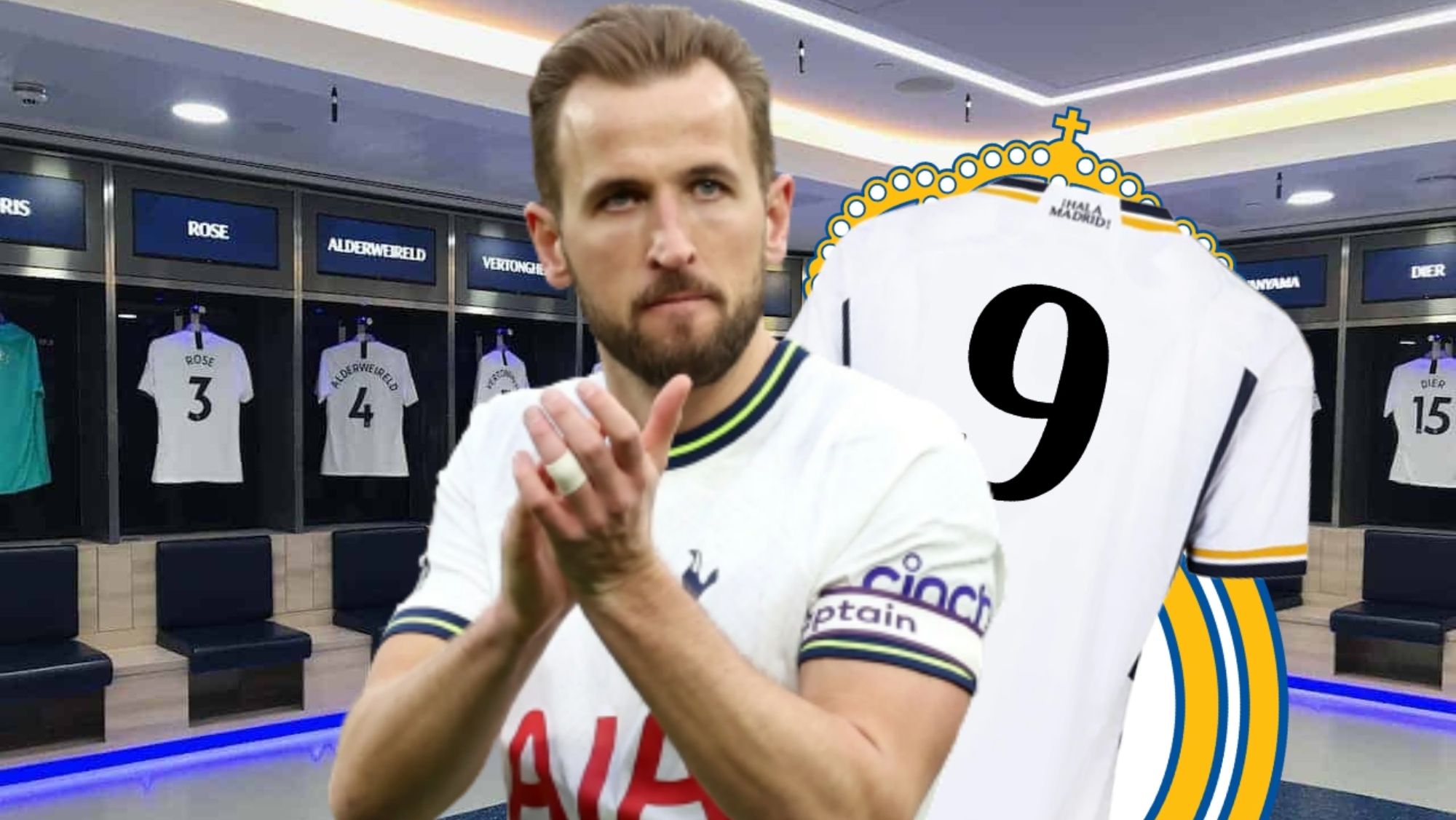 La reacción de Kane al enterarse del 9 que fichará el Real Madrid: "No me c..."