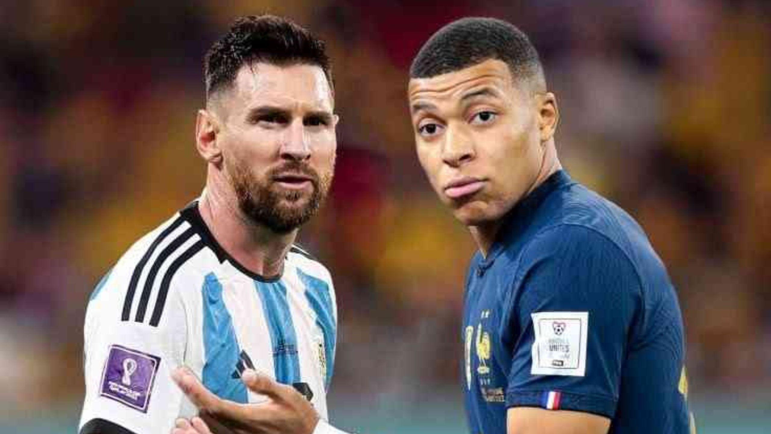 Messi y Mbappé 